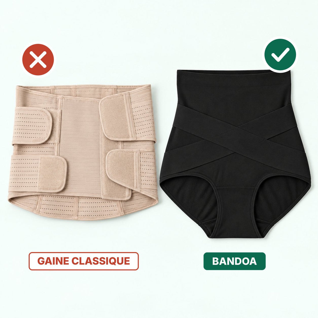 Bandoa vs la gaine classique